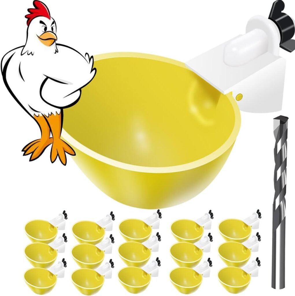 12 pcs large chicken waterer review