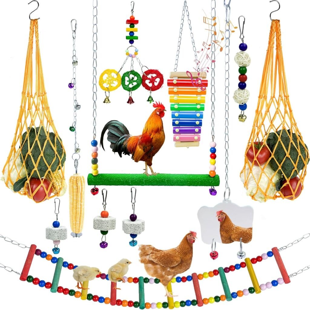 12pcs longer chain chicken toys review