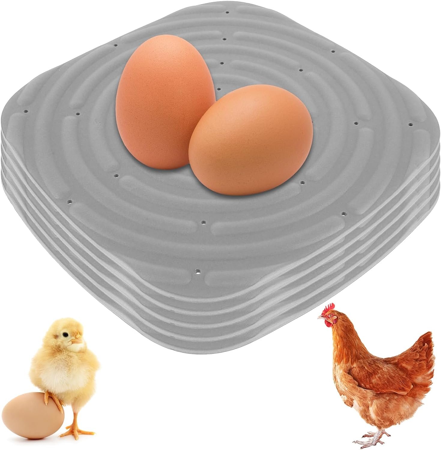 EUWBSSR 5Pcs Washable Chicken Nesting Pads for Laying Eggs Chicken Nesting Box Mat Reusable Chicken Bedding Pad Soft Sponge Chicken Nesting Liner Poultry Hen for Coop, Poultry Nest Box Pads