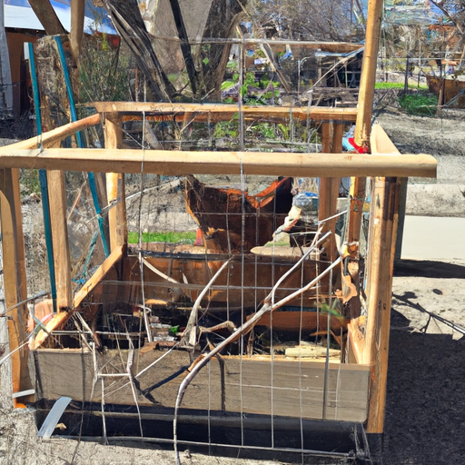 how can i provide adequate exercise for my chickens in a small yard