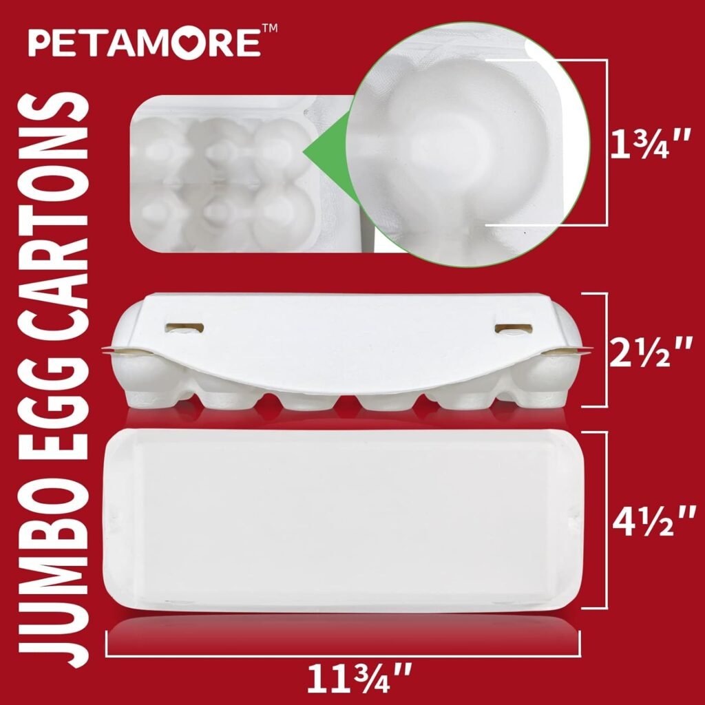 petamore 36 premium pulp egg cartons review