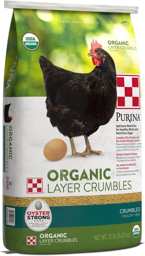 purina hen feed crumbles review