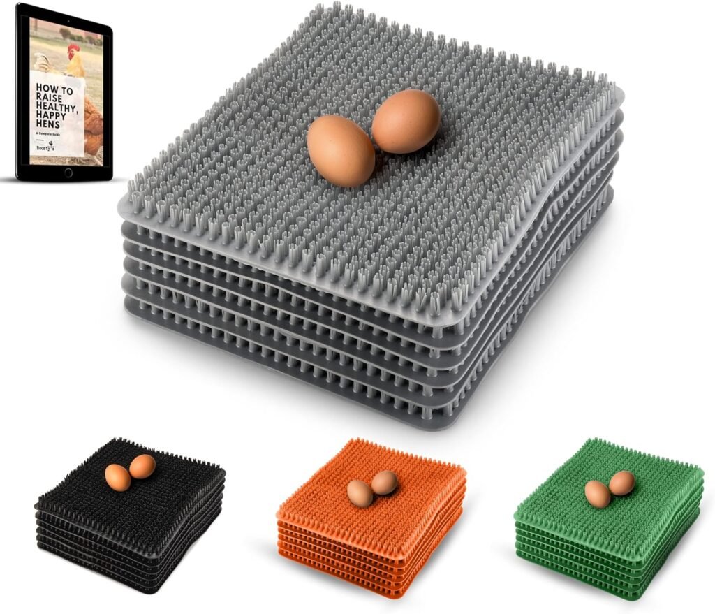 roostys chicken nesting box pads gray x6 review