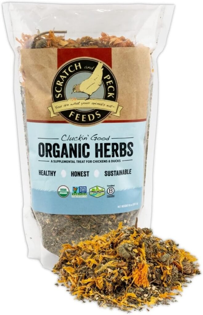 scratch and peck cluckin good organic herbs review