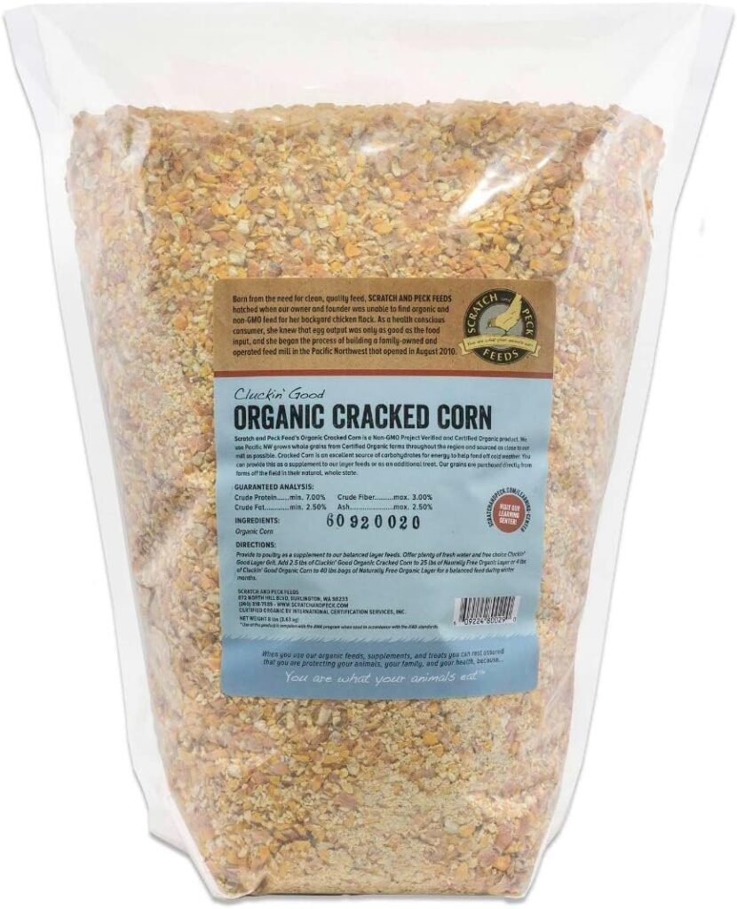 scratch and peck cracked corn review