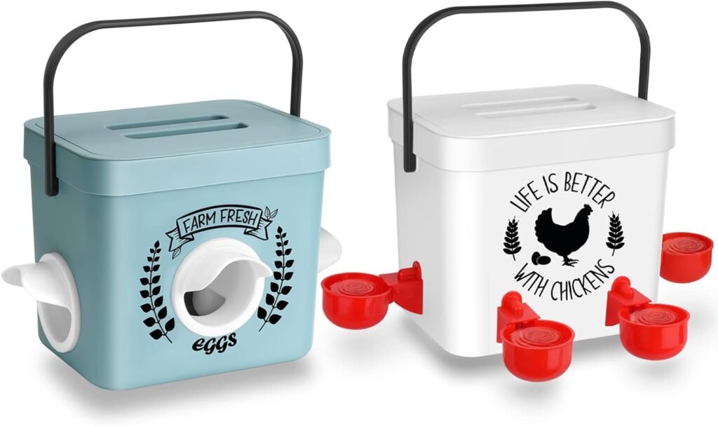 tgeyd chicken feeder and waterer set review