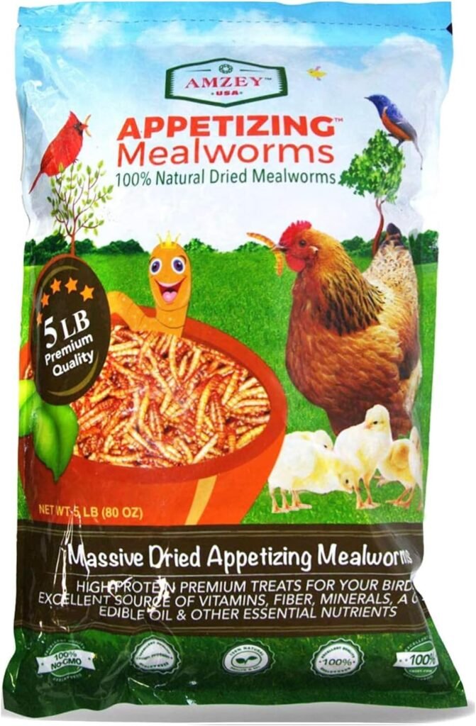 amzey appetizing mealworms 5 lbs review