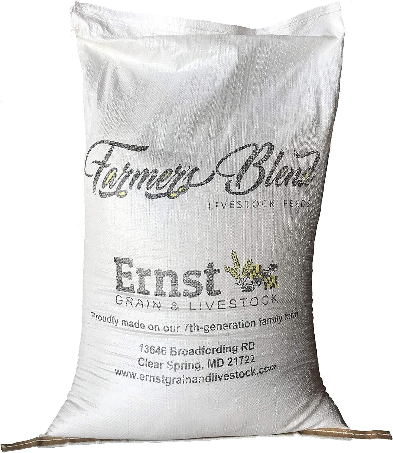 Homestead Harvest Ernst Grain Wildlife Feed, Non-GMO - Perfect Feed for Deer, Ducks, Squirrels, Turkeys, Rabbits, Geese, and More! (25 lb)