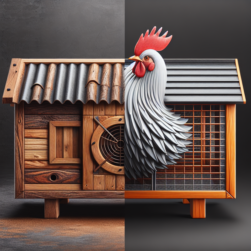 how do different materials impact ventilation and airflow in the coop