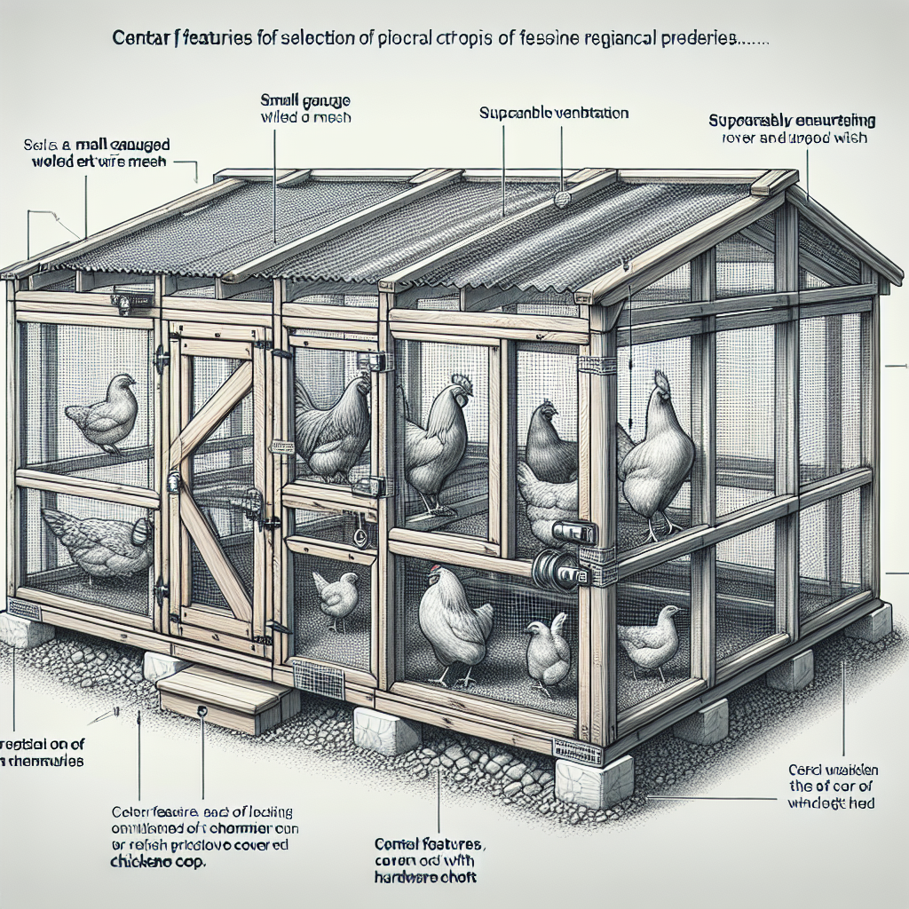 how do i design a coop to protect against specific regional predators