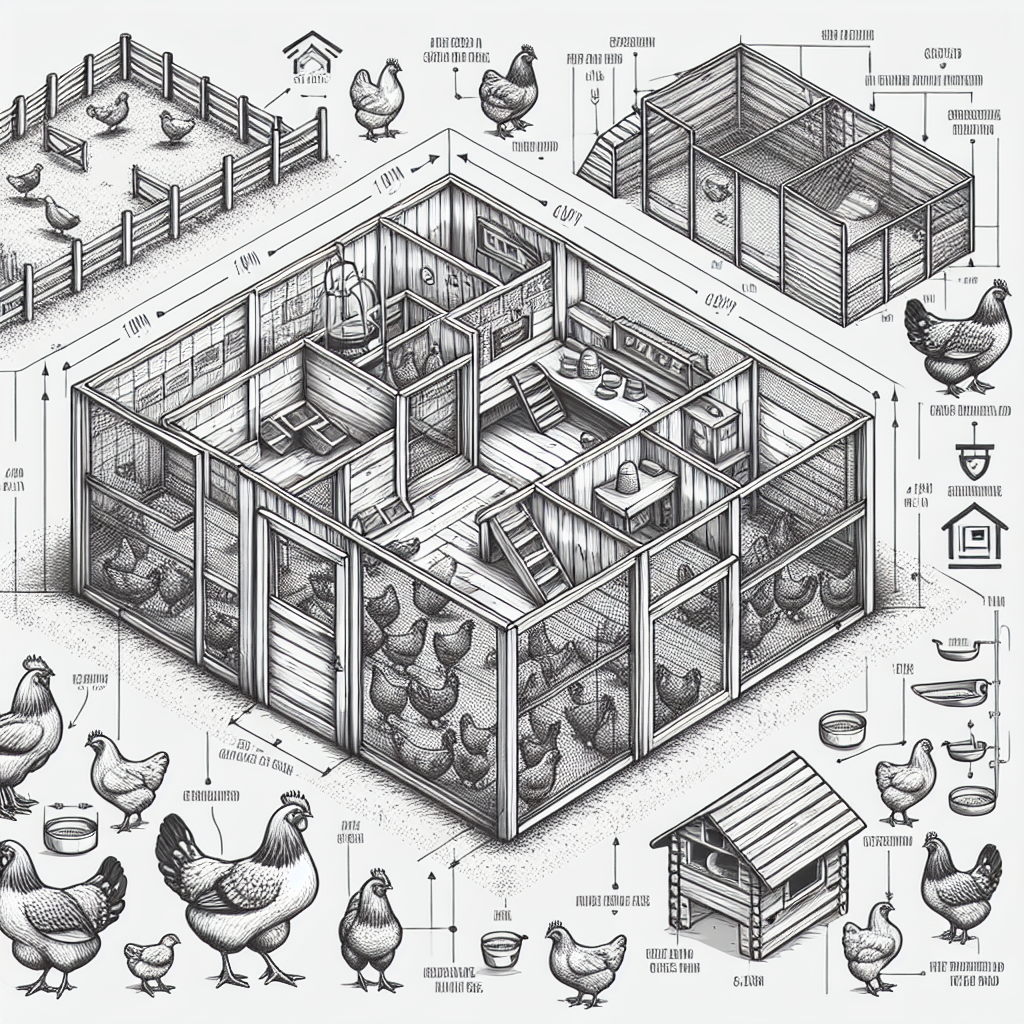 how do i ensure that my coop design aligns with the space requirements for my flock size