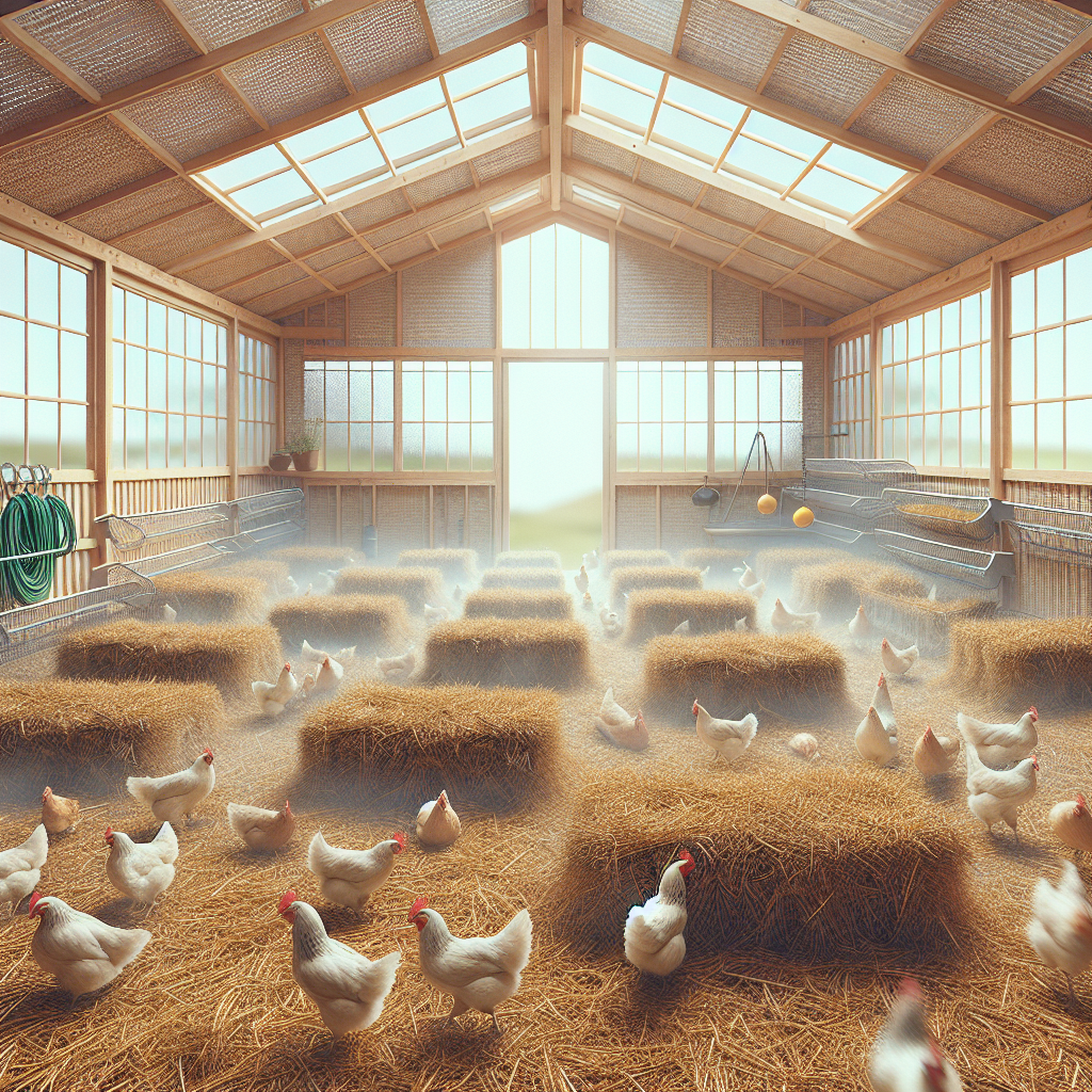 how do i maintain a clean and sanitary coop to prevent health issues