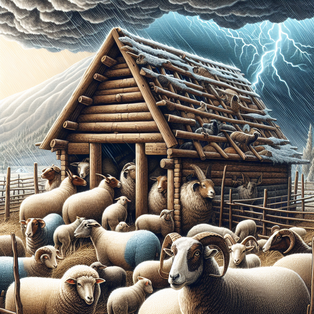 how do i manage a flock during extreme weather conditions