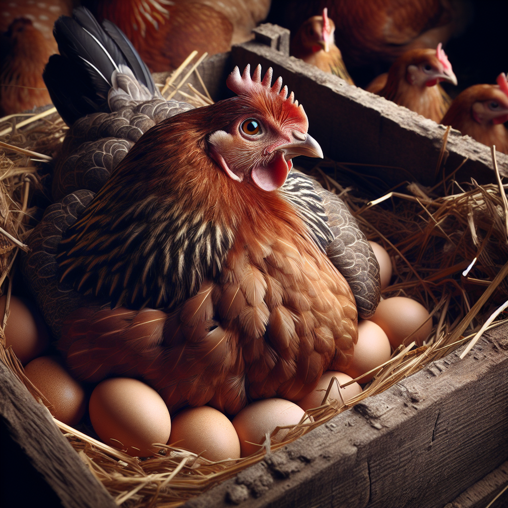 how do i manage broody hens within a larger flock