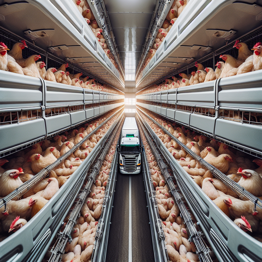 how do regulations impact the transport of chickens especially across state or country borders
