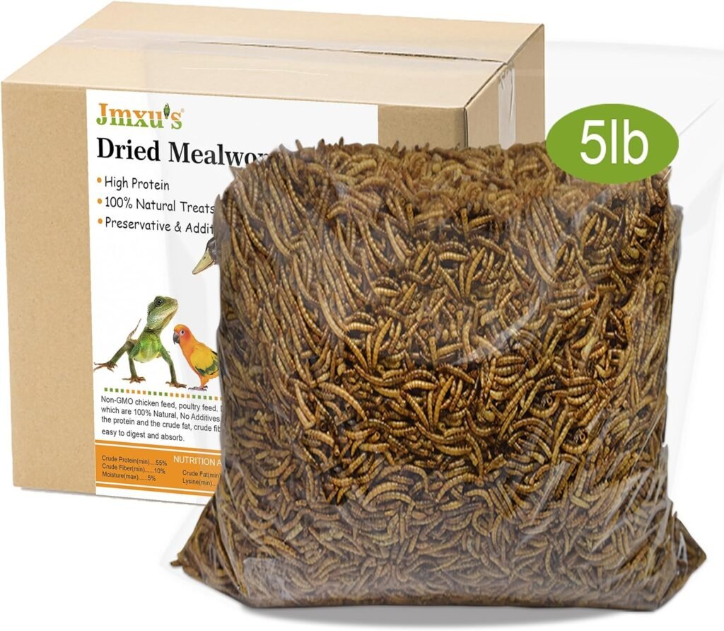 jmxus dried mealworms review