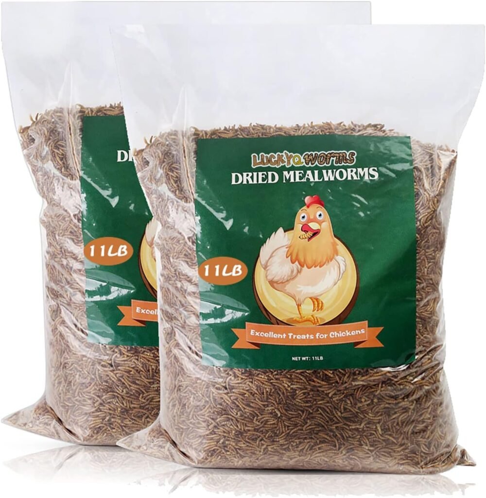 luckyqworms dried mealworms review