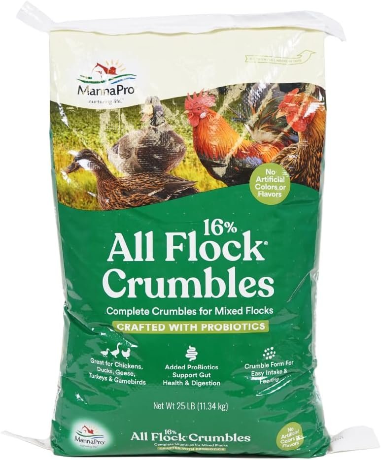 manna pro all flock crumbles review