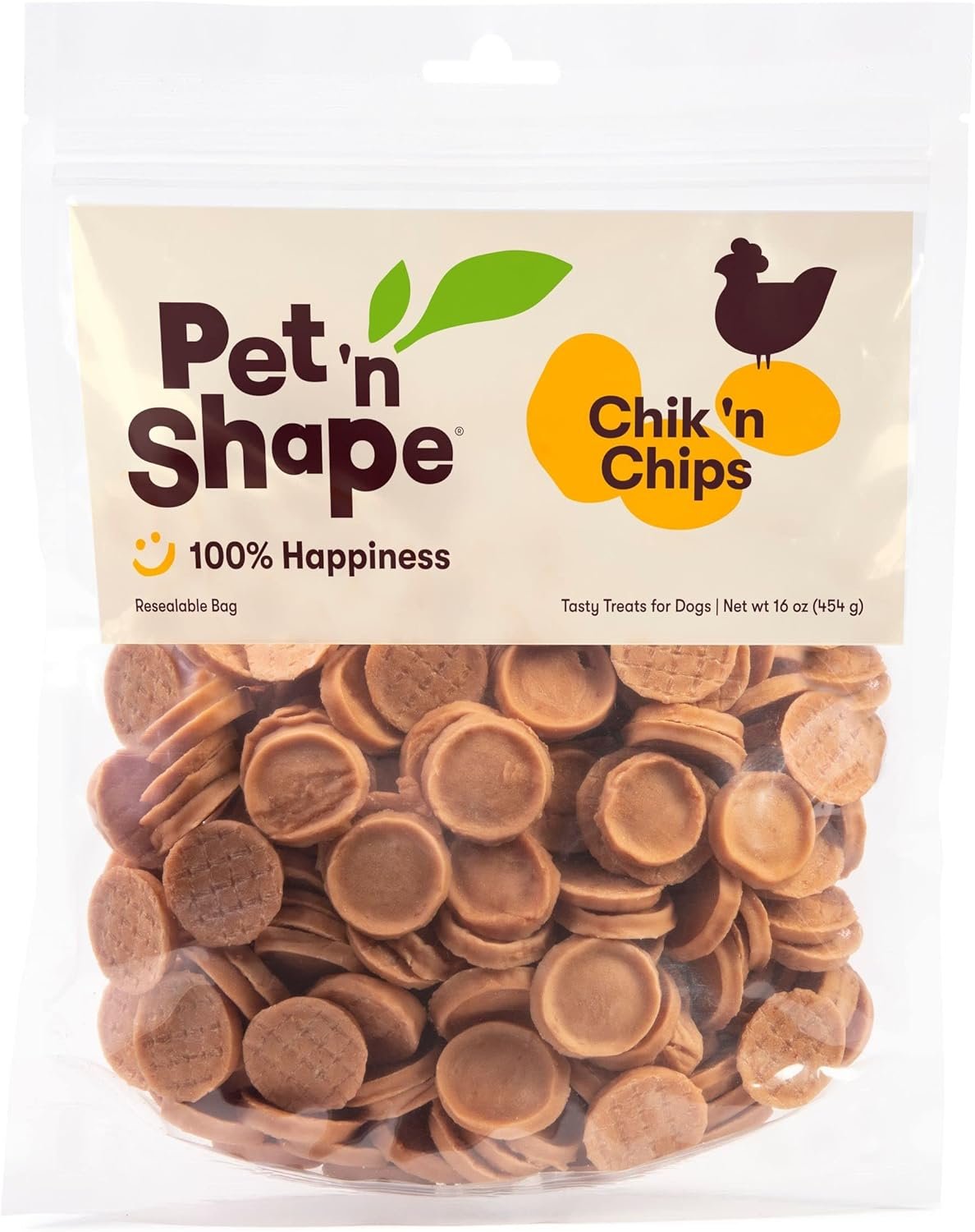 Pet n Shape Chik n Chips Jerky Dog Treats - 1 Pound