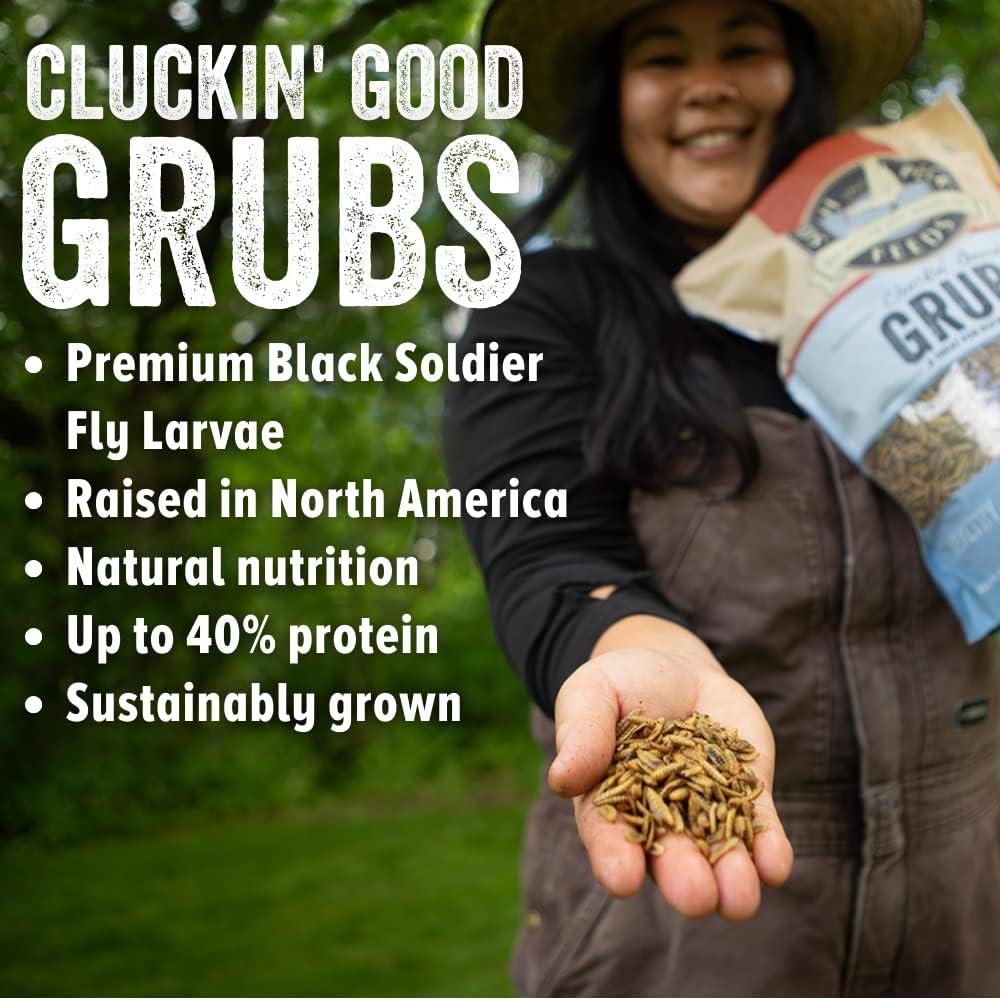 scratch and peck cluckin good grubs review