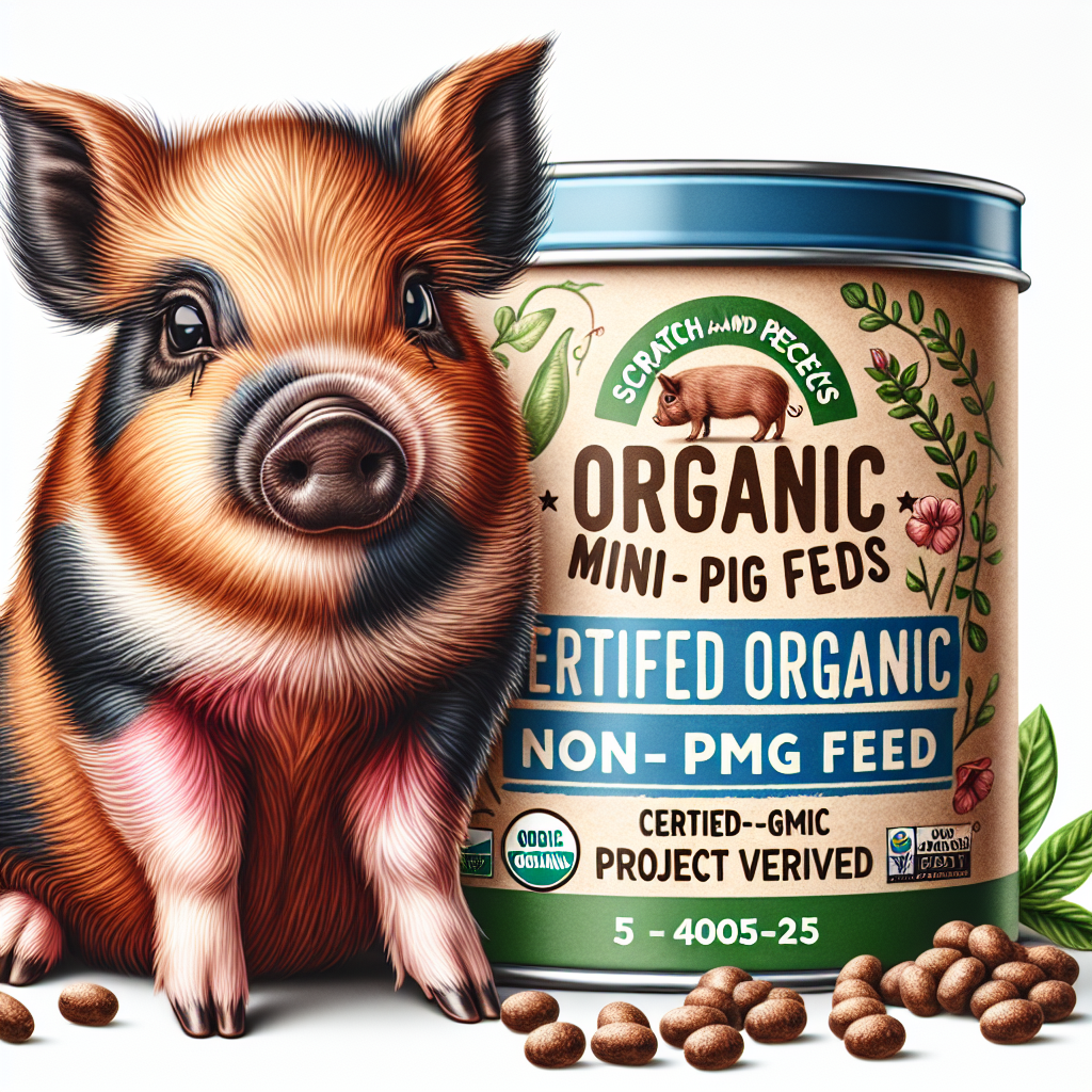 scratch and peck feeds organic mini pig young feed 25 lbs certified organic non gmo project verified 4005 25 review