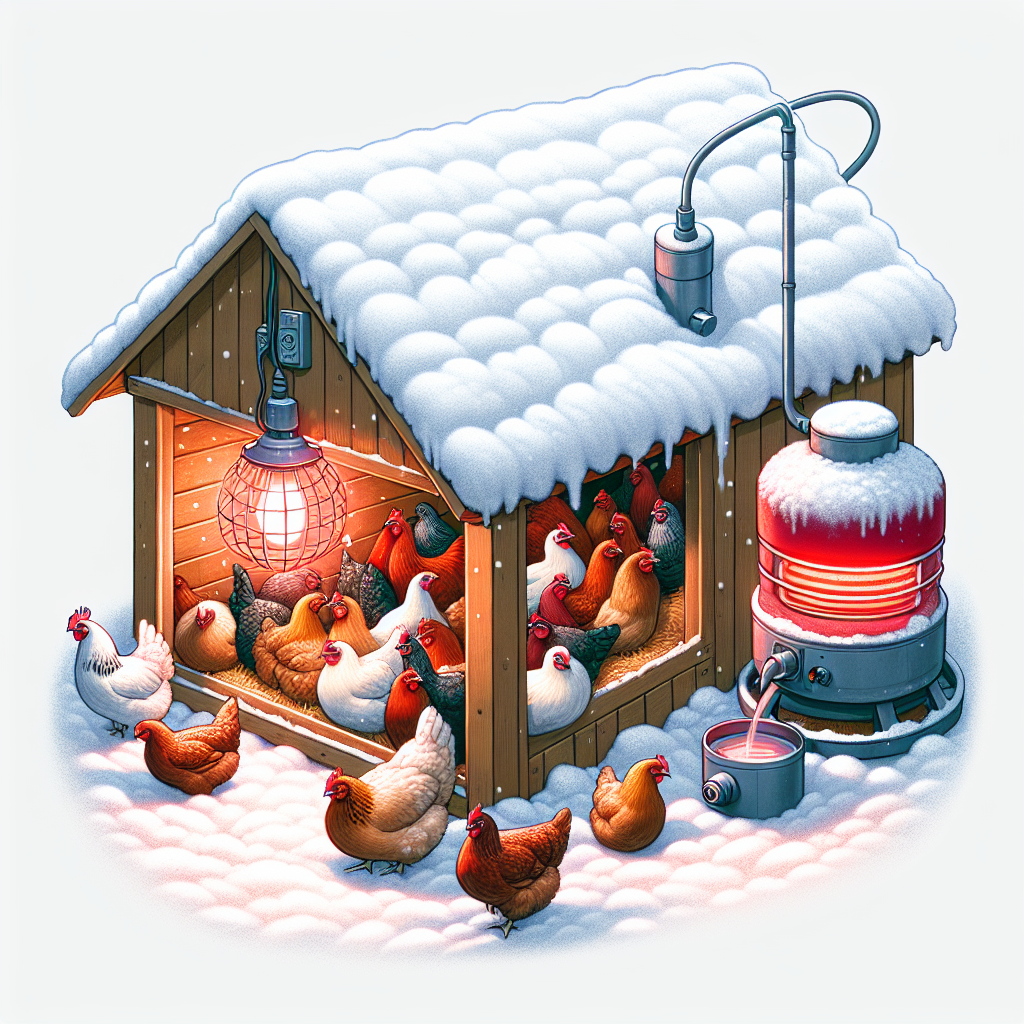 what emergency preparations should i make for my chickens in case of extreme winter conditions