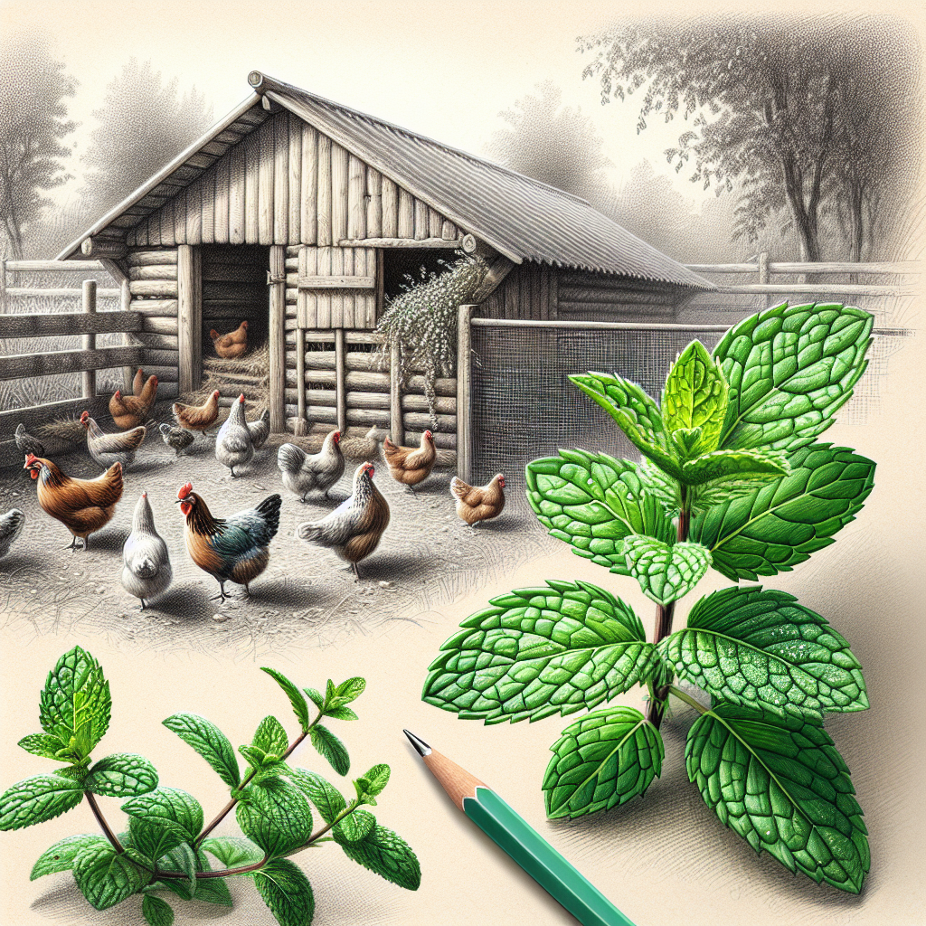 what natural solutions can deter pests or mites from the chicken coop