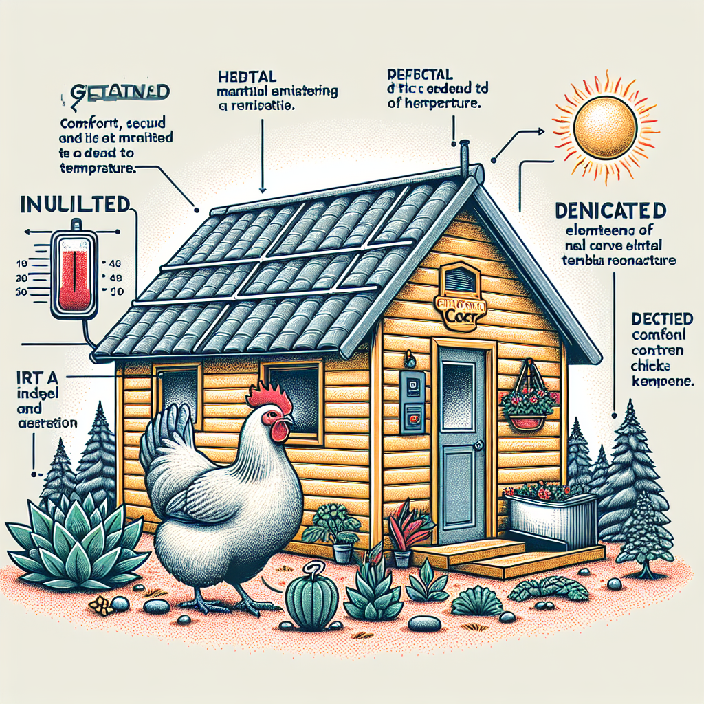 what temperature range is considered safe and comfortable for chickens