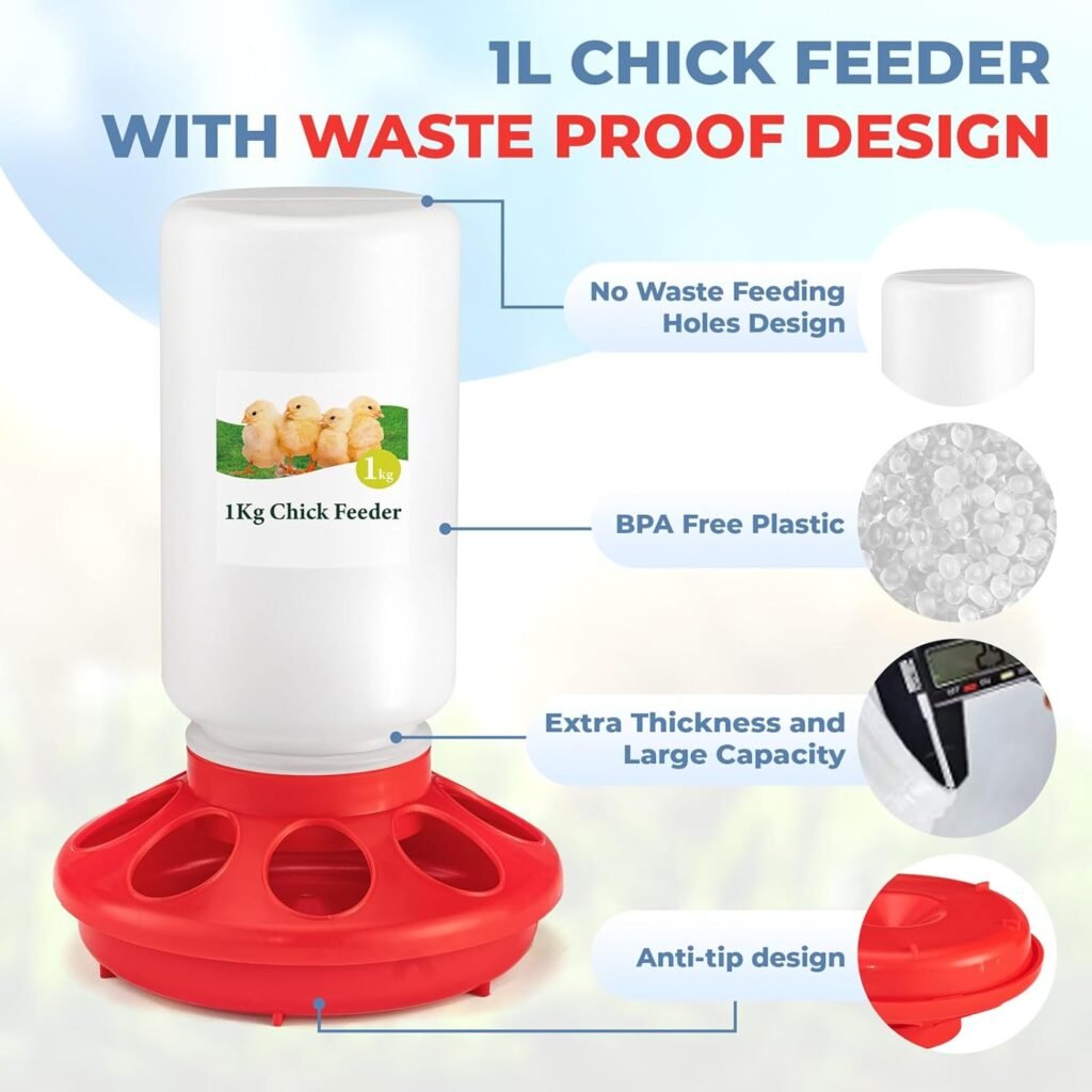 automatic chick feeder and waterer kit review