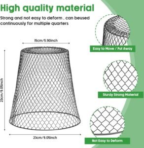 chicken wire cloche plant protector cover review