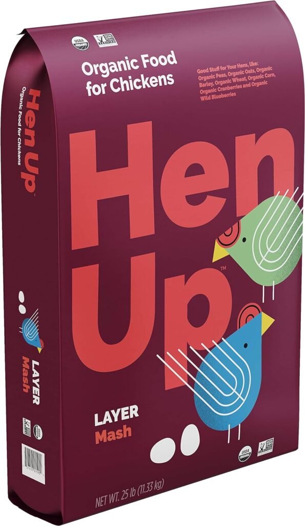 hen up organic layer mash review