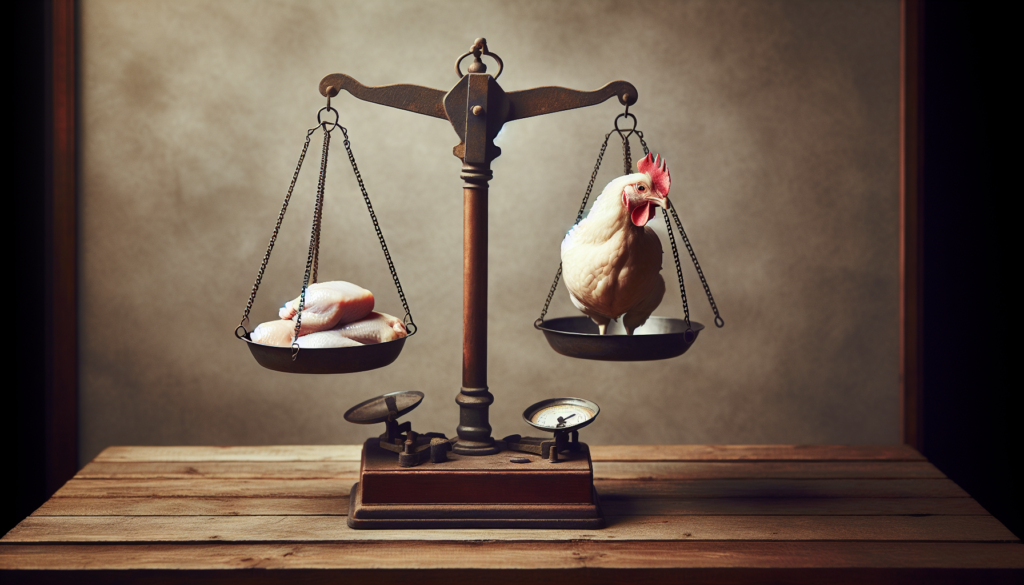 how do ethical considerations impact the pricing of chicken products