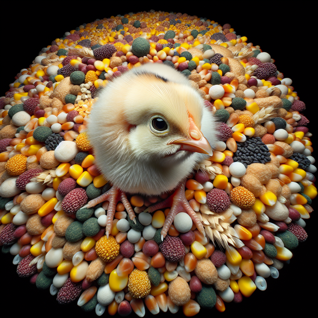 how does feed type influence the growth rate of broilers or meat birds