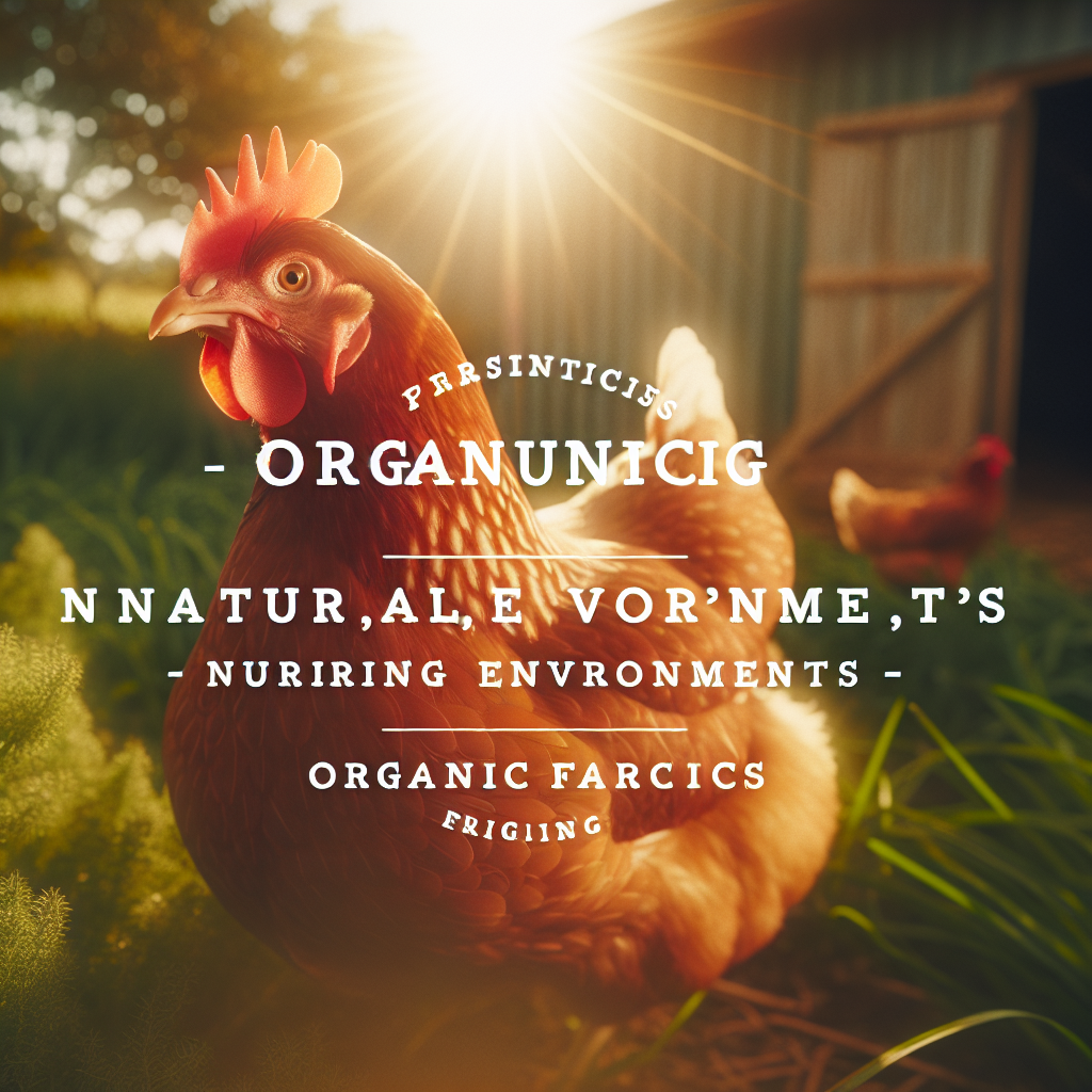 how does organic chicken farming impact the overall health and lifespan of the chickens