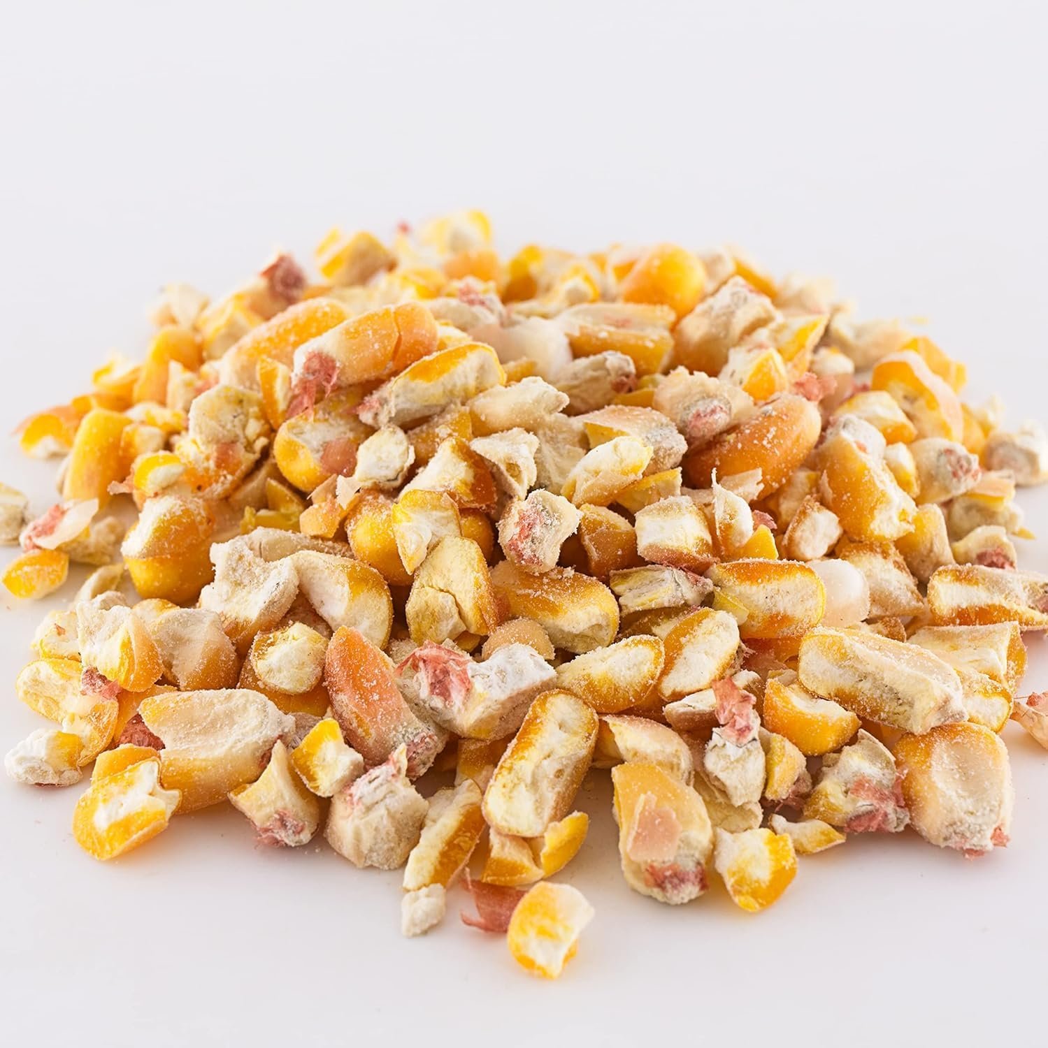 Sky Ecommerce Crazy Nuts | Non GMO Cracked Corn Feed, 10lb | Vacuum Sealed, Cracked Corn for Wild Birds Seeds, Cracked for for Chickens, Cracked Corn Duck Food
