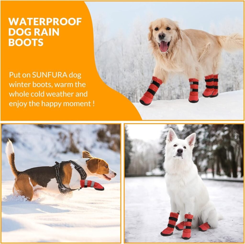 sunfura dog rain boots review