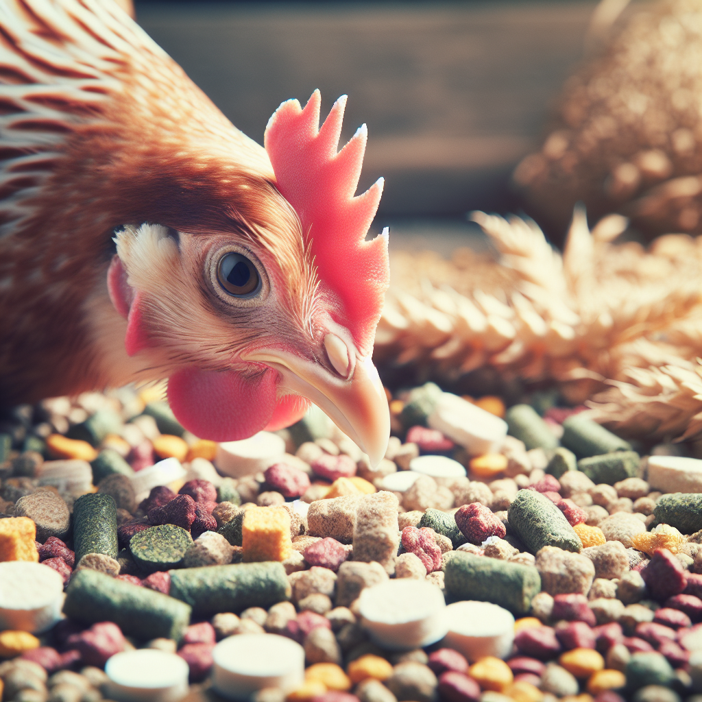what are the best practices for introducing new feed types to chickens